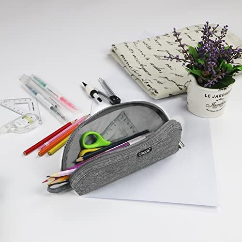 Gloppie pernica 2-pakovanje slatka torbica za olovke siva kutija za olovke mala torba za olovku jednostavne
