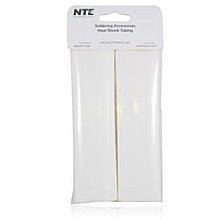 NTE Electronics 47-25706-W Cevi za toplotu, dvostruki zid s ljepilom, 3: 1 omjer skupljanja, 1 1/4 promjera, 6 dužina, bijela