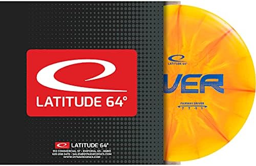 Latitude 64 Retro Burst River Disc Driver Disc diskovi | Maksimalni udaljenost Frisbee Golf disk | Lako se baca