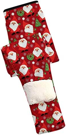 Fleece obložene gamaše Žene Tummy Control Thermal Pant Visoki struk debele vježbe Zimske tople joge hlače Božić