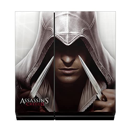 Dizajn kućišta za glavu zvanično licencirani Assassin's Creed Ezio II grafički Vinilni naljepnica za igranje kože poklopac naljepnice kompatibilan sa Sony PlayStation 4 PS4 konzolom
