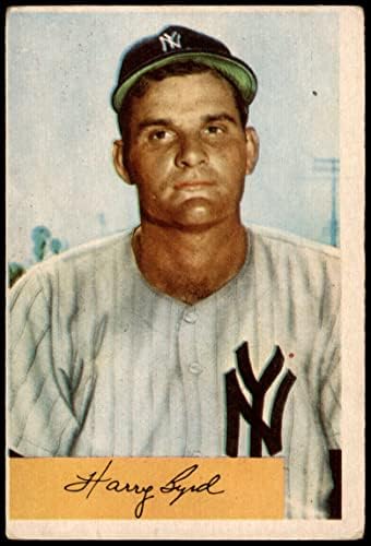 1954 Bowman # 49 Harry Byrd New York Yankees Fair Yankees
