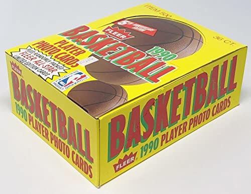 1990-91 Fleer Košarkaška kartica Vosak paketa NBA michael jordan 36 paketi