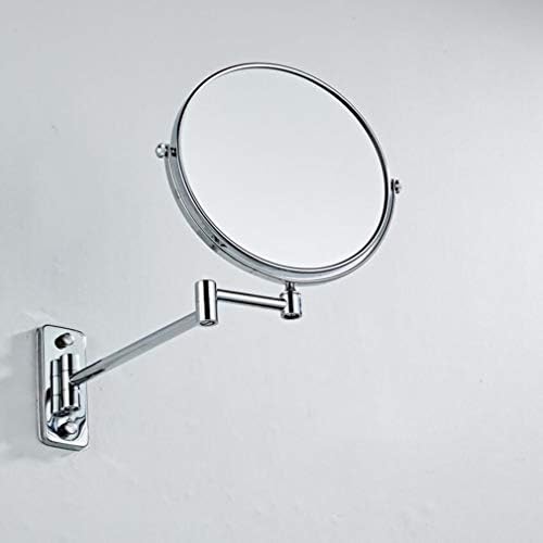 Zaahh ogledalo za šminkanje, dvostrano zidno ogledalo za uljepšavanje višestruko uvećanje ogledalo