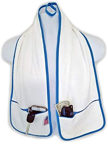 R J HOLL sportovi ručnik - 2 džepa sa zatvaračem drže stvari sigurno dok vježbate u teretani. Igrajte