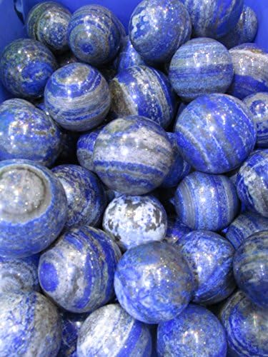 Lazulie Lapis sfera Gemstone Amethyst Rock Rose Kvarc Kristalna sfera - Ručni urezani dragulj 40-50mm