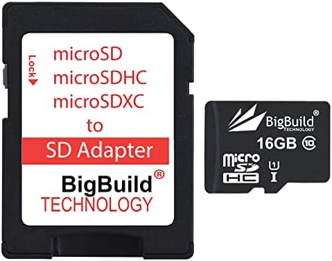 eMemoryCards 16GB Ultra Fast 80MB/s microSDHC memorijska kartica za Kodak PIXPRO WPZ2, Kodak PRINTOMATIC Kamera