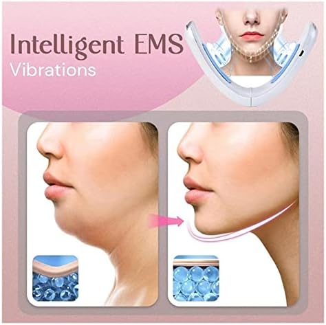 HSHA inteligentni električni Mikrostrujni uređaj za lice Lifting Slimming v-face masažer za oblikovanje dvostruke brade za žene protiv podmlađivanja kože protiv bora 22.7.6