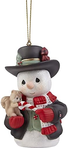 Dragocjeni trenuci 221016 Želeći vam slatku sezonu godišnjeg snjegovinskog kugle za snjegović Bisque