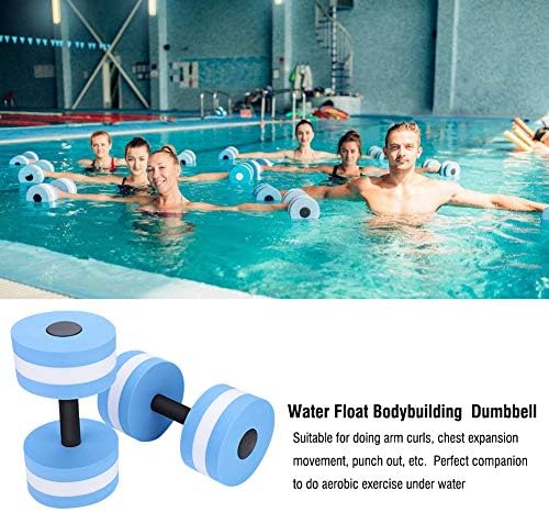 Owlike 2x aerobne vježbe s bučicama za vodu s plutajućim bodybuildingom trening za fitnes sa utegom