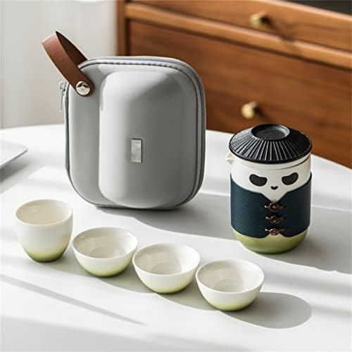 SDFGH Turistička keramička čaj za prenosivu torba za pohranu Vanjski čaj za pravljenje šalice