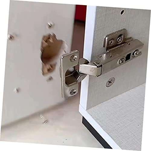 Yardwe 6pcs šarke za popravak ploče za popravak ploče ormarić šarke za vrata kuhinja šarke za vrata