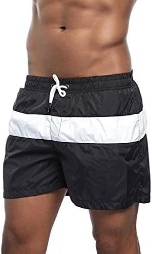 BMISEGM kratke plaže za muškarce muške proljeće i ljetne hlače Sportske hlače Elastična pantalona za plivanje Elastična ploča
