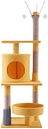 TWDYC Multi-Level mačke Tree Tower igračke Condo kuća za mačke Mačić Sisal grebanje stupovi čvrsta stabilna