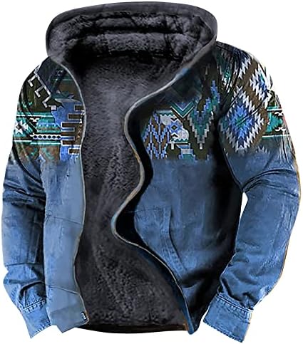ADSSDQ Prevelizirani pulover Muške jeseni dugih rukava slatka zip Comfort jakne sa kapuljačom čvrstog gusta pulover