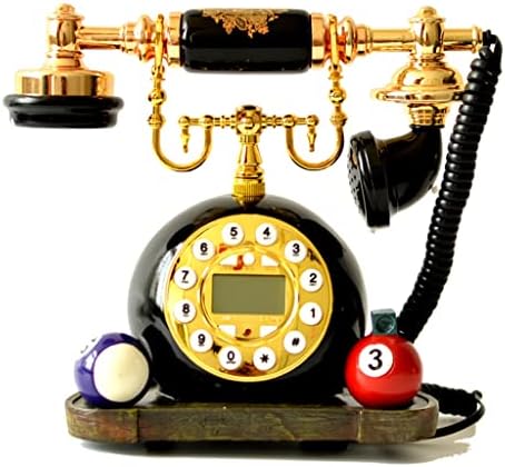 JGQGB nostalgični bilijar Retro telefon ožičeni antikni kućni američki trgovina ukrasni ukrasi
