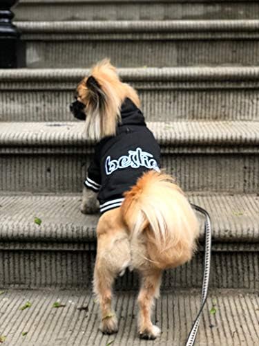 Pariški kućni ljubimac Bestie Basic Hoodie - stilski duks pulover za pse - veličina L