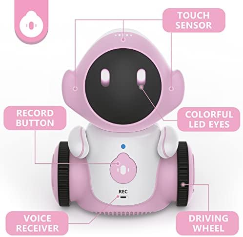 GILOBABY Robot igračke, punjivi Pametni govorni Robot za djecu, inteligentni Robot sa senzorom dodira