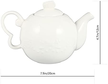 Keramički čaj za čaj Royal cvjetanje labav list čajnik kava mlijeko vrč porculan čaj čajnik čajnik