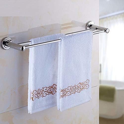 Dmuniz ručnik ručni ručnik ručnik ručnik ručnik od nehrđajućeg čelika Dvostruka šipka za kupatilo ručnik bar / 40cm