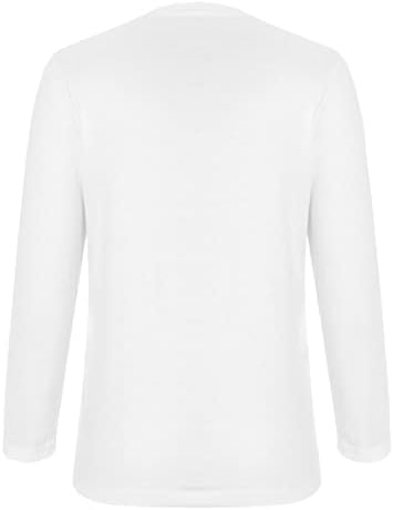 Ženska 3/4 rukava 2023 odjeća trendy crew vrat pamuk grafički ručak Capri top košulja Ljetna jesena bluza