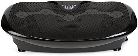 Zen Shaper® Plus vibracijska ploča - crna - Fitness oscilirajuća vibracijska platforma - MP3 muzika - 3 područja vježbanja -2 godine garancije