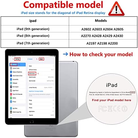 SPARIN 3 Paket zaštitnik ekrana kompatibilan sa iPad 9. 8. 7. generacije 10,2 inča, kaljeno
