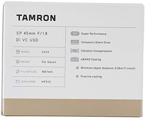 Tamron AFF013C-700SP 45mm F / 1.8 Di VC USD za Canon