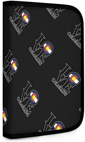 Love Colorado Flag Bi-Fold Organizator alata Držač Džepne multifunkcijske tkanine prekrivene torbe