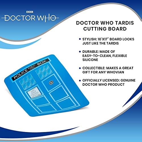 Doktor Who Tardis rezna ploča-fleksibilni silikon, sa neklizajućom bazom