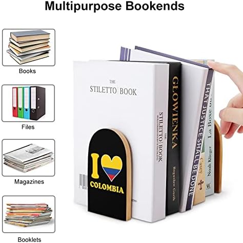 Bookends book Ends za police drveni Bookends držač za teške knjige razdjelnik moderni dekorativni 1 par