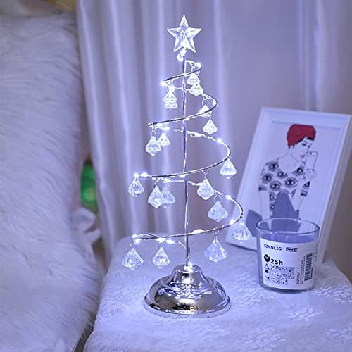 Svjetlosni ukras za božićnu jelku spavaća soba stol noćni bajkoviti svjetlo za zabavu zvijezda ukrasnog Fenjera