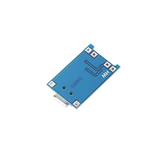 DEVMO 2kom Tp4056 modul za punjenje 5V Micro USB 1a 18650 litijumska ploča za punjenje sa modulom punjača za zaštitu sa funkcijom dvostruke zaštite