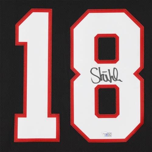 Tim Stutzle Ottawa Senators Autographing Black Fanatics Breaking Jersey - autogramirani NHL dresovi