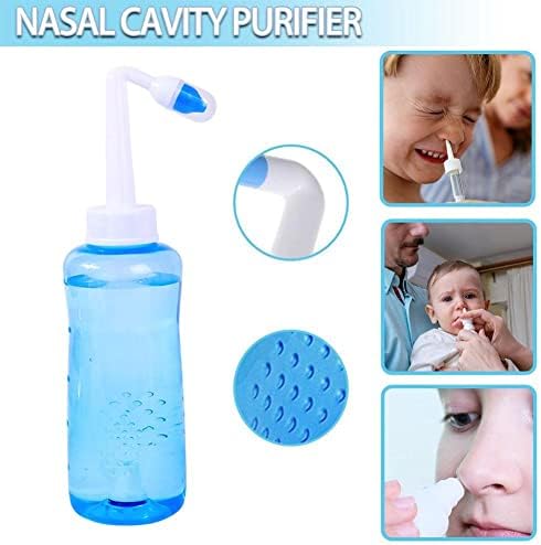 Ruifaya 500ml Cleaner za čišćenje nosa za pranje nosa za pranje nosača sinus ispiranje vlažnih