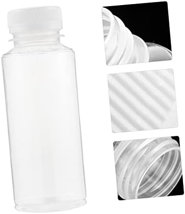 Doitool 24 kom 1 plastična bočica za mlijeko Vesti kontejner sa poklopcem Slaboj boce za vodu Hydro Jug vode za jednokratnu upotrebu pića za piće Utičnica za klizanje Ukrašavanje jar boial Travel Bulk