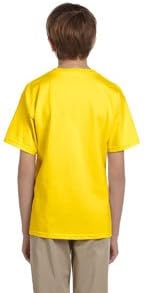 Od Hanes Youth 52 Oz, 50/50 Ecosmart majica - Žuta - XL -