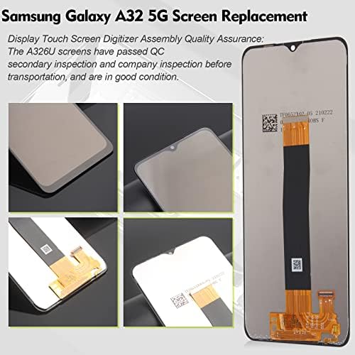 Ekran u boji za Samsung Galaxy A32 5G A326U 6,5 LCD ekran zamjena dodirnog Digitalizatora sklop za Samsung