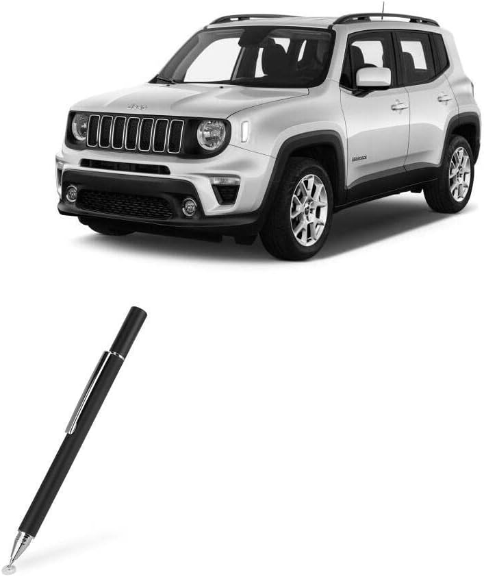 Boxwave Stylus olovkom Kompatibilan je sa Jeep 2021 Renegade ekranom - Finetouch Capacitive Stylus, Super Precizno Stylus olovka za Jeep 2021 Renegade Ekran - Jet Black