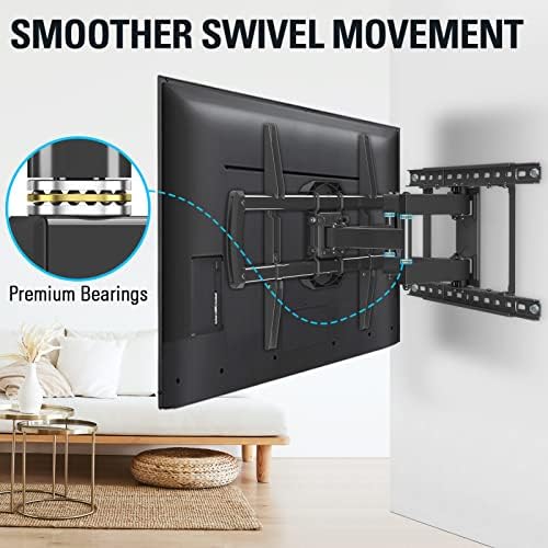 Montažni san Full Motion Mount zidni nosač TV Zidni nosači za 42-75 inčni TV i zvučni nosač zvuka TV