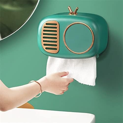 SDGH radio toaletni držač papira za odlaganje papira za odlaganje kutije za pohranu kutija zidna tkiva uz dozator