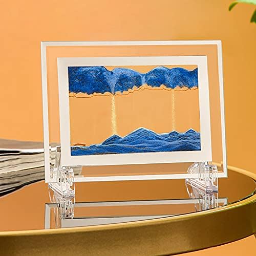 Aoiroe Creative 3D Šareni pomični pijesak okvir za tečaj pješčane umjetnosti Slika Pješčani ekran za ispiranje