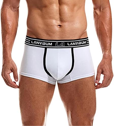 BMISEGM bokserskih kratkih hlača za muškarce Pakiranje seksi bokseri Klickers Hotcres Pant donje