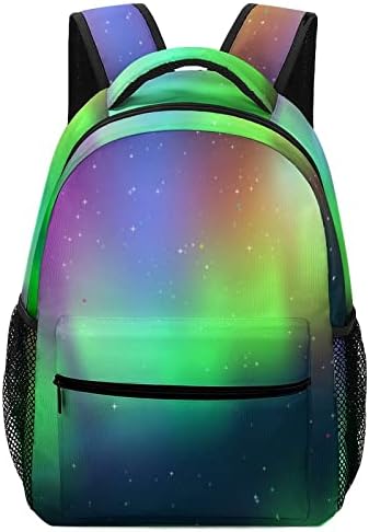Green Aurora Travel Backpacks modna torba za ramela svjetla Multi-džepni dnevni pasivac za školsku