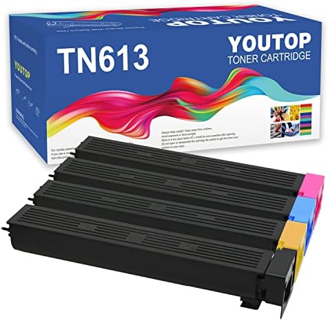 YOUTOP 1PK TN-613 TN613 cijan Toner kertridž kompatibilan za Konica Minolta bizhub C452 C552 C652