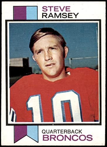 1973 TOPPS 189 Steve Ramsey Denver Broncos Ex Broncos North Texas