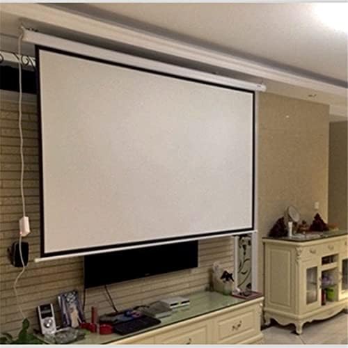 LMMDDP 100 inča 16: 9 Električni projektor zaslon sa daljinskim upravljačem motoriziranim projekcijskim zavjesama za poslovnu školu kućnog kina