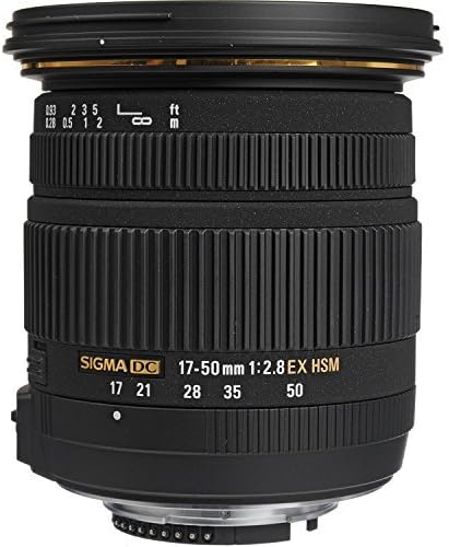 Sigma 17-50mm f / 2.8 EX DC OS HSM zoom objektiv za Nikon DSLRS sa APS-C senzorima + Deal Expo dodaci Bundle