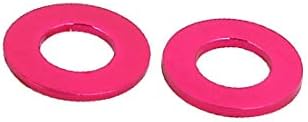 X-dree 15pcs debljina 0,5 mm m3 aluminijska legura ravna fende_r vijak za pranje rublja (15pcs 0,5 mm Espesor m3 aluminio gardabarros plano tornillo arandela rosa