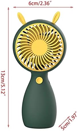 Ventilator DFSYDS-ručni mali ventilator slatka životinja punjenje džepna veličina lični ventilator vanjski putni ured ljeto
